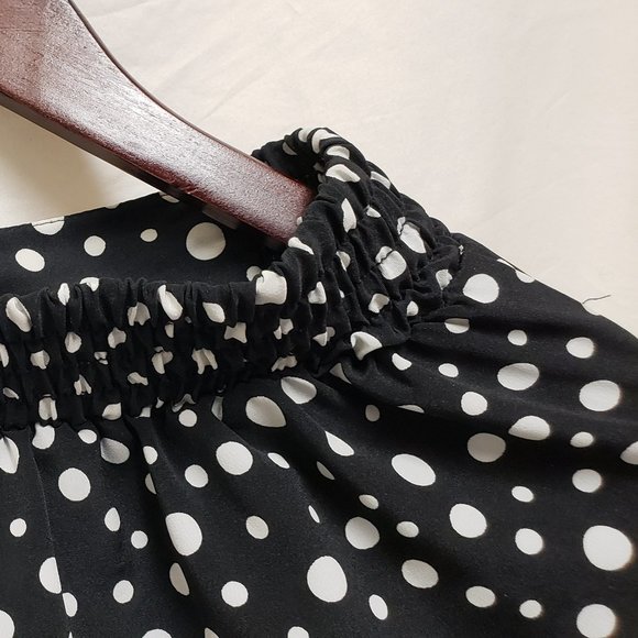 🍁Vintage polka-dot designed wild pants from Impression of California. - Picture 5 of 6